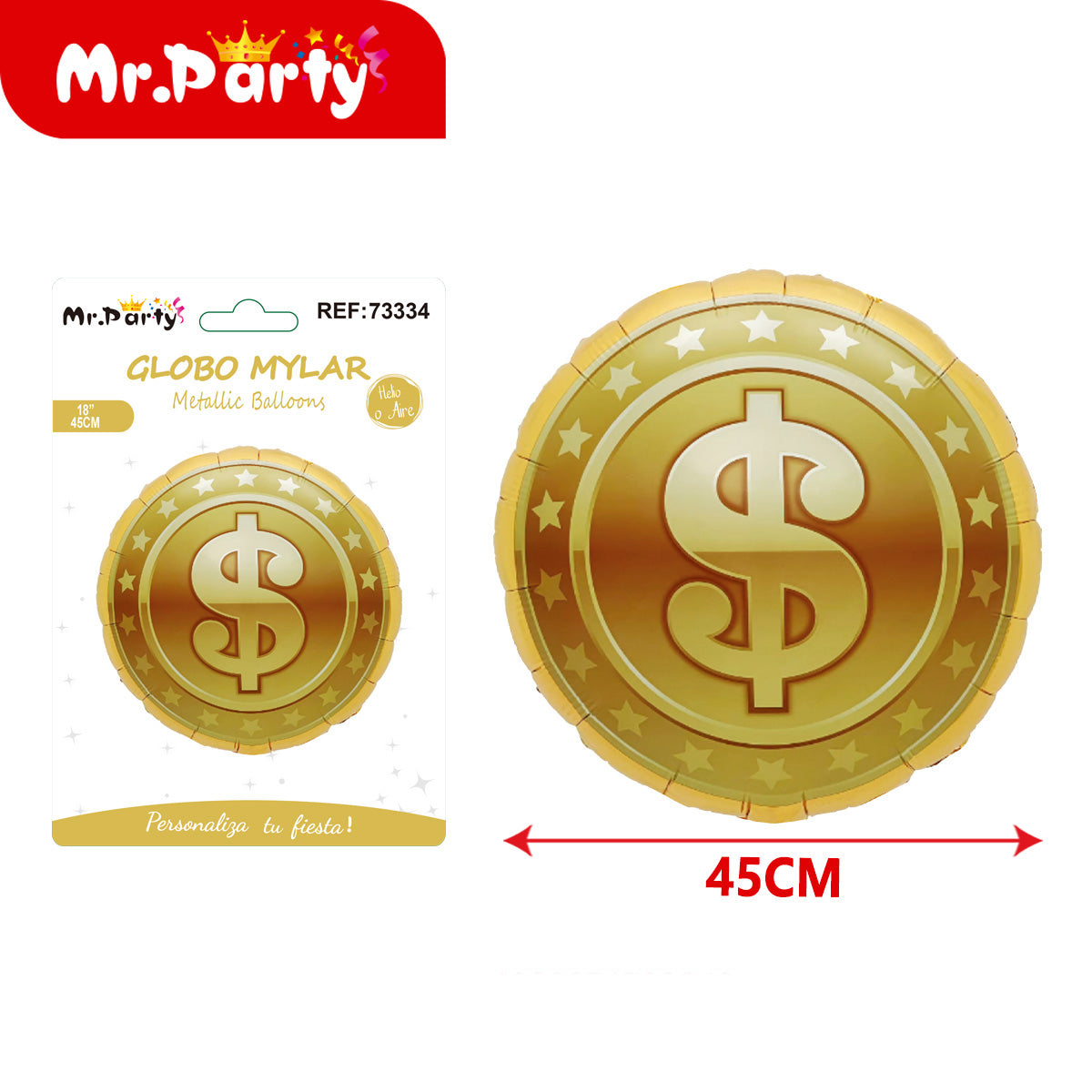 🎉 Globos Mylar Casino & Dinero Mr. Party – Mayoreo 12 pzas Billetes, Cartas, Corazones y Más ✨