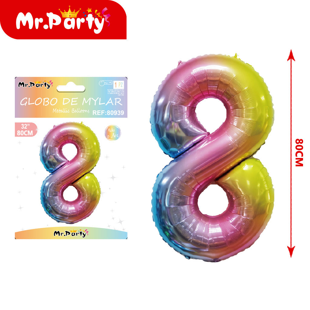 Cuerpo de 32 pulgadas con degradado digital a color 8 (12paquetes)