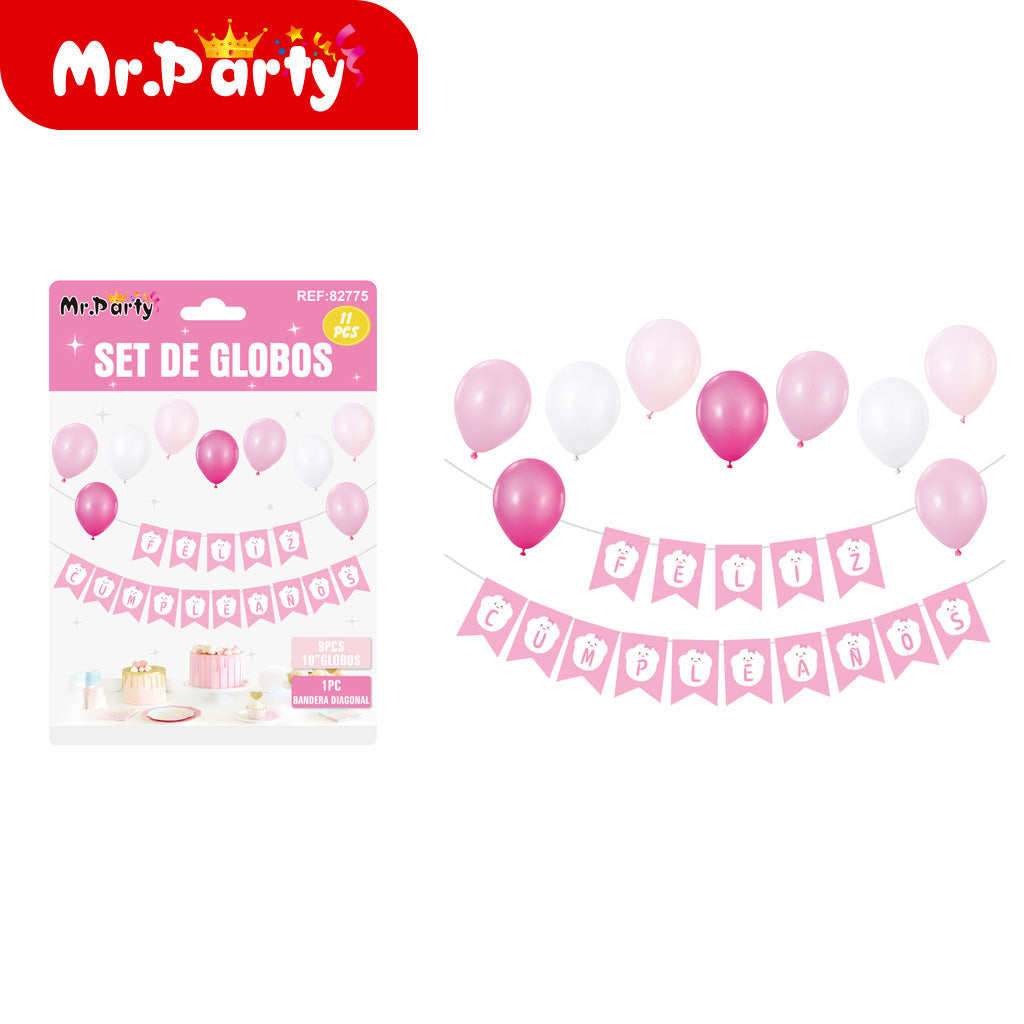 Juego de 10 tiras colgantes para niñas (12paquetes)