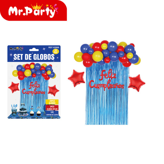 Juego de globos de lluvia para consola de juegos (12paquetes)