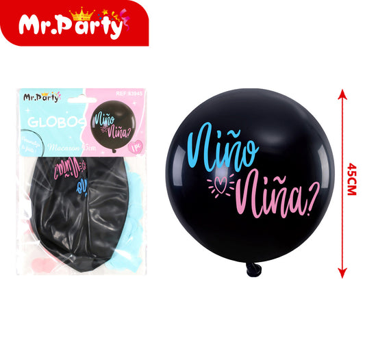 impresión en negro mate de 18 pulgadas para niño y niña 1 (12paquetes)