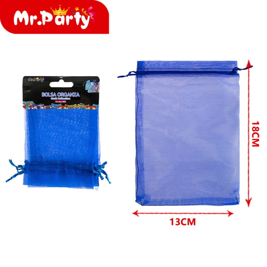 Bolsa de hilo de 13 x 18 cm 4 piezas azul real (12paquetes)