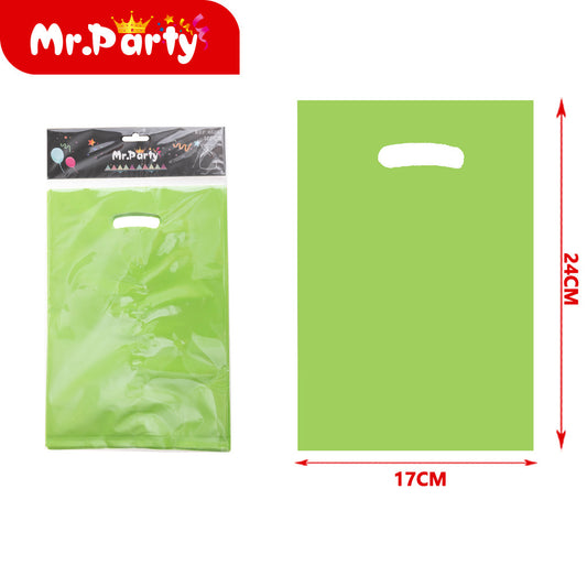 Bolsa de regalo de película de aluminio makalan verde 10 pie (12paquetes)