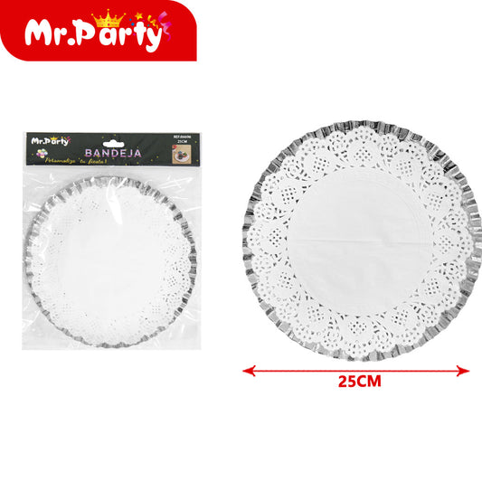 Placa redonda de película de plata Ï†25 2+2 papel absorbente (12paquetes)