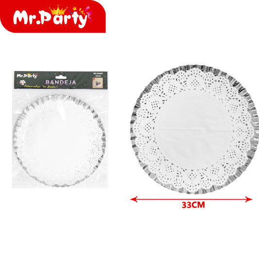 Placa redonda de película de plata Ï†33 2+2 papel absorbente (12paquetes)