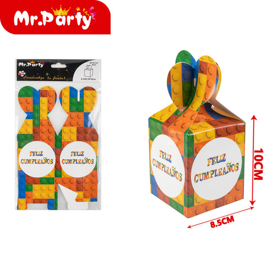 patrón lego de caja de dulces 6 (12paquetes)