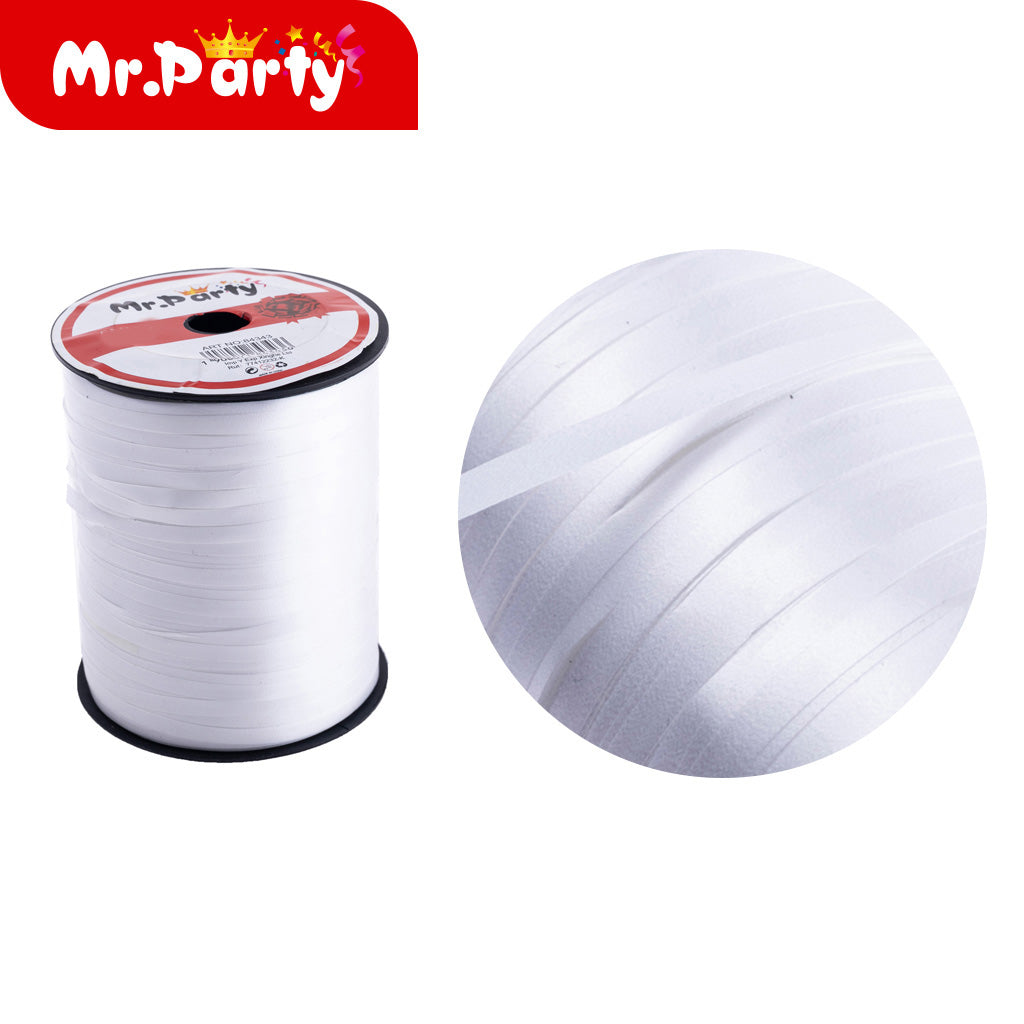 Cuerda para pastel lisa blanca de 5 mm x 200 (12paquetes)