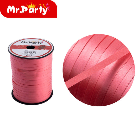 Cuerda para pastel lisa de 5 mm x 200 mm color rojo brillant (12paquetes)