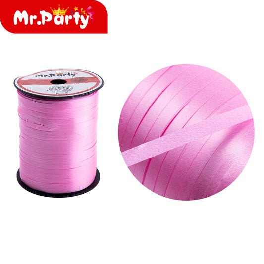 Cuerda para pastel lisa de 5 mm x 200 cm color rosa (12paquetes)