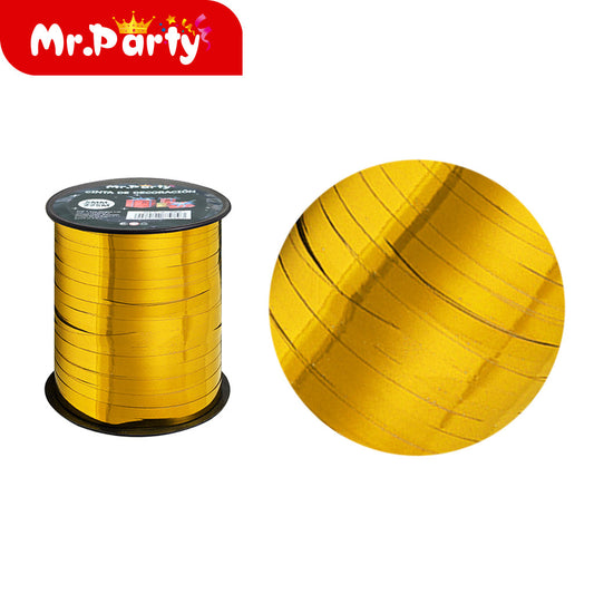 Cinta laminada de 5 mm x 225 m color dorado 71 (12paquetes)