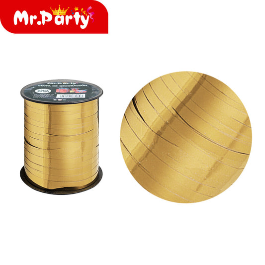 Cinta laminada de 5 mm x 225 m color oro claro 79 (12paquetes)