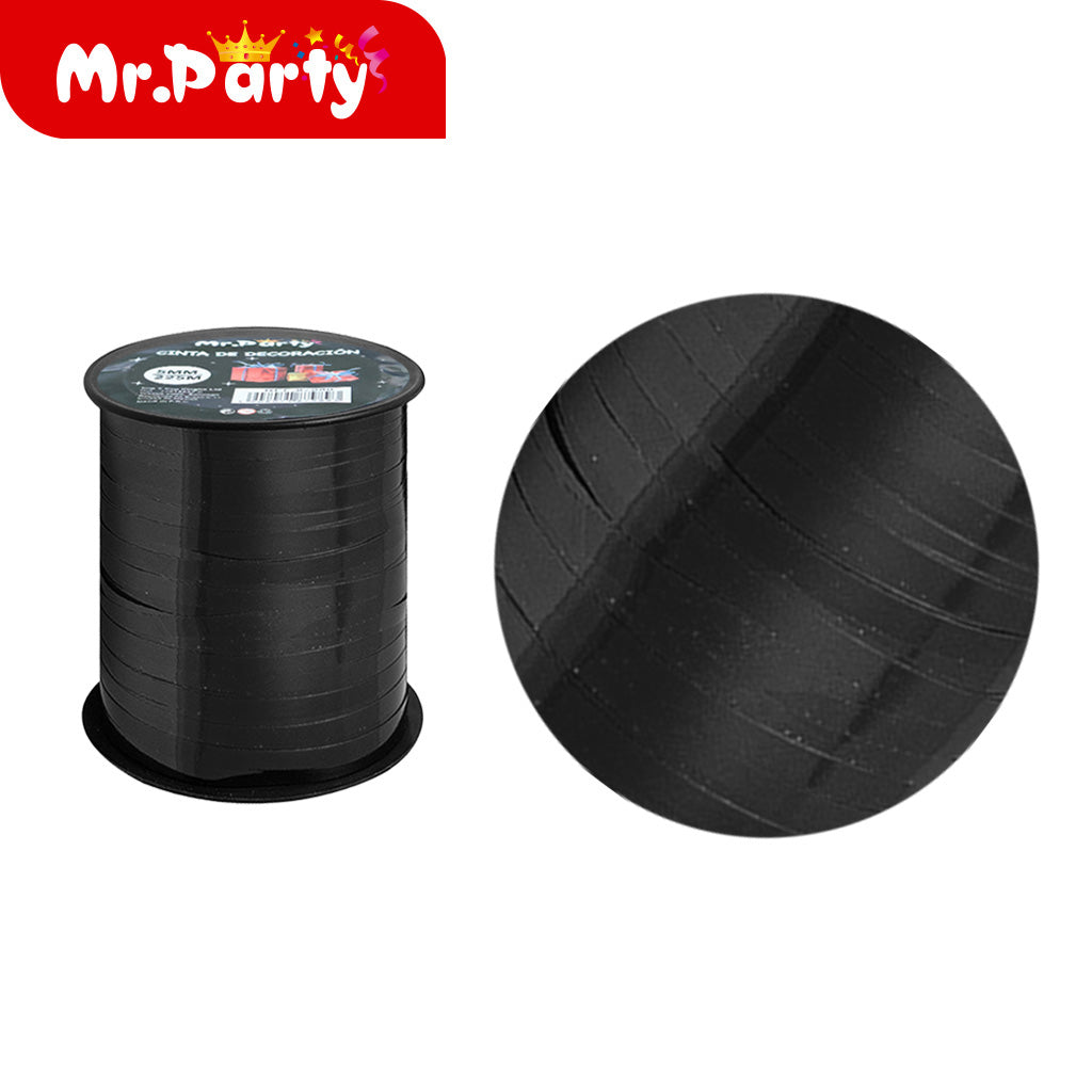 Cinta laminada negra de 5 mm x 225 m 84 piezases (12paquetes)