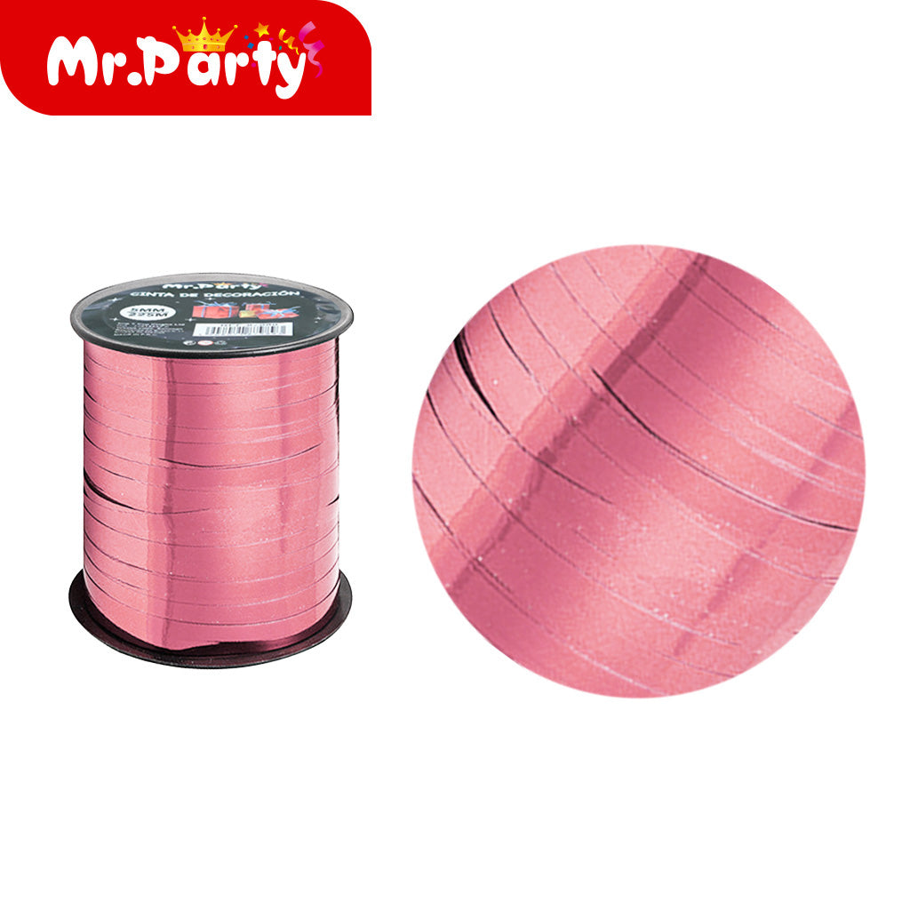 Cinta laminada de 5 mm x 225 m color rosa claro 83 (12paquetes)