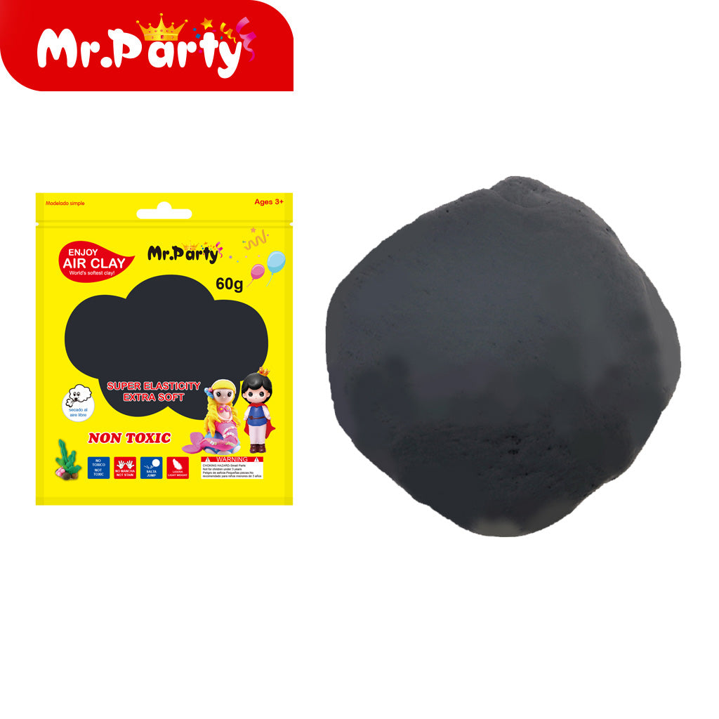 🌈✨ Plastilina Air Clay 60 g Suave y Moldeable | Colores Variados para Manualidades 🎨- Mayoreo 12 pzas