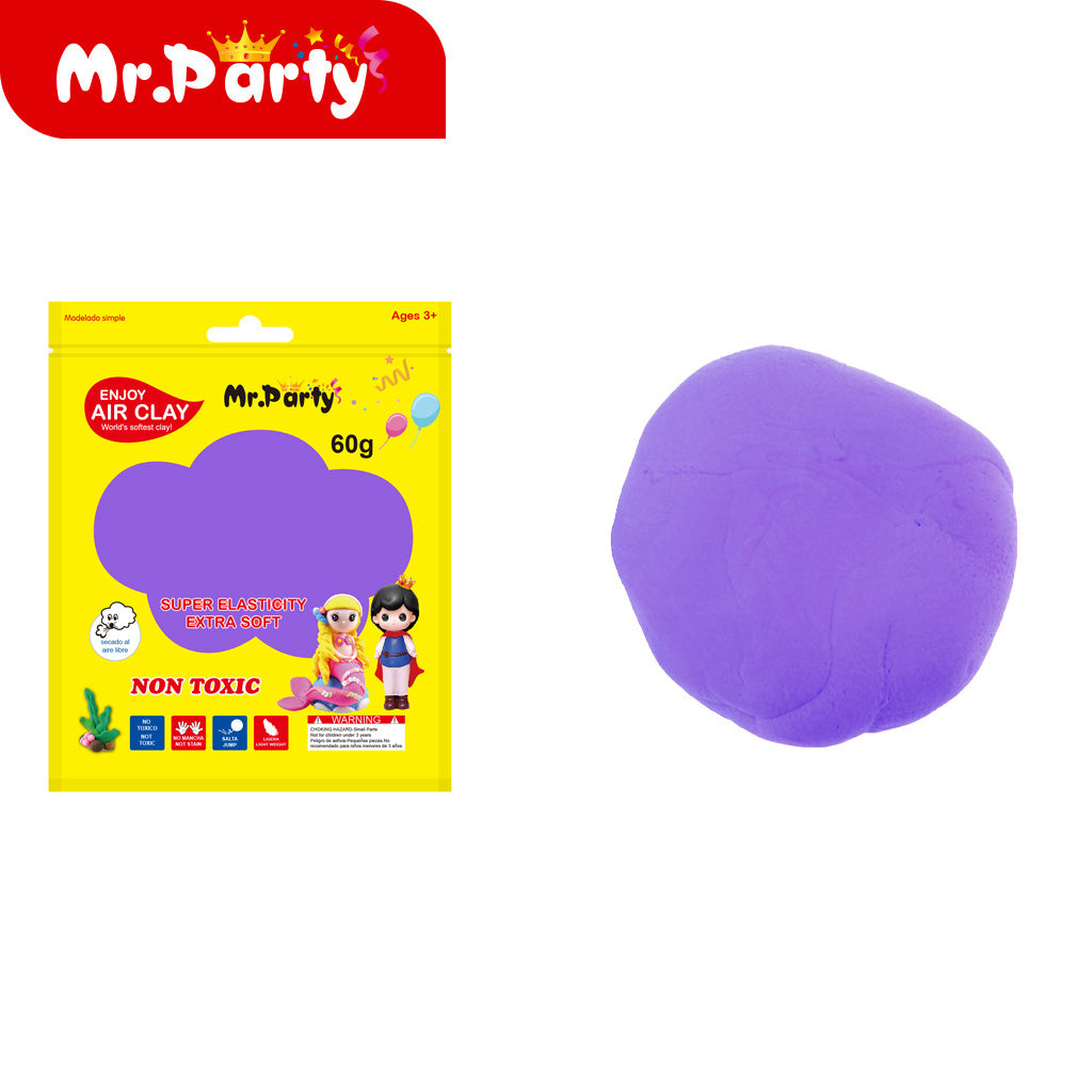 🌈✨ Plastilina Air Clay 60 g Suave y Moldeable | Colores Variados para Manualidades 🎨