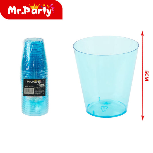 2a taza color 20 piezas azul (12paquetes)
