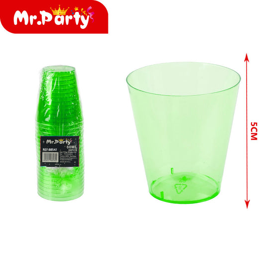 2a taza color 20 piezas verde (12paquetes)