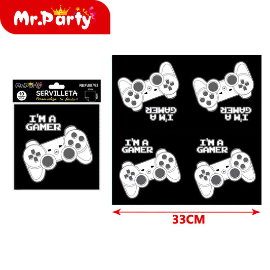 10 toallas de papel para videojuegos (12paquetes)