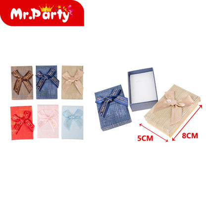 Caja de regalo para joyería 5x8 cm con listón “Best For You” – Mr. Party