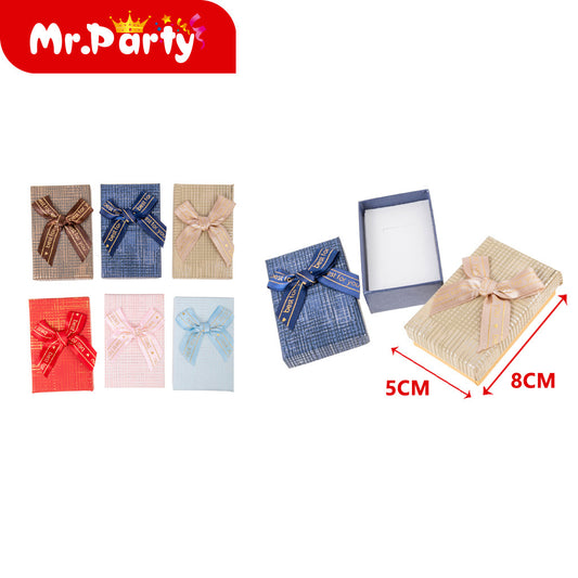 Caja de regalo para joyería 5x8 cm con listón “Best For You” – Mr. Party