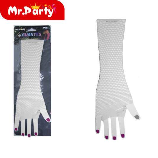 Guantes largos blancos (12paquetes)