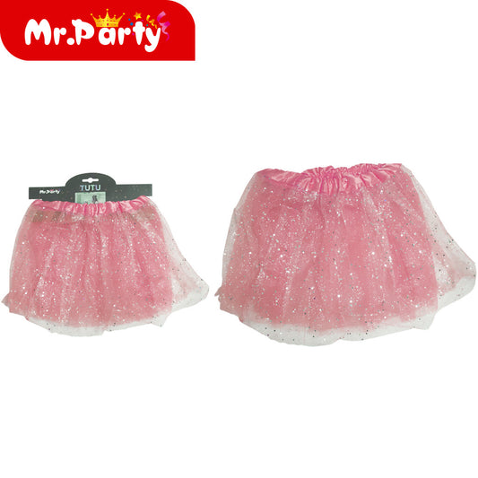 Falda empolvada rosa claro (12paquetes)