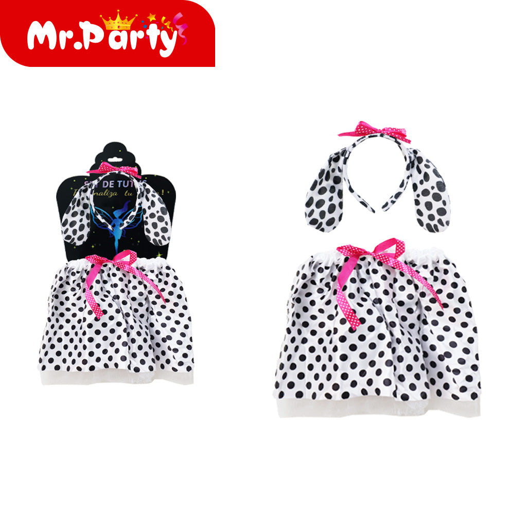 🦋✨ Set de Tutú para Niña (1 pza) | Falda + Accesorios (Alas/Diadema/Varita) | Colores y Temas