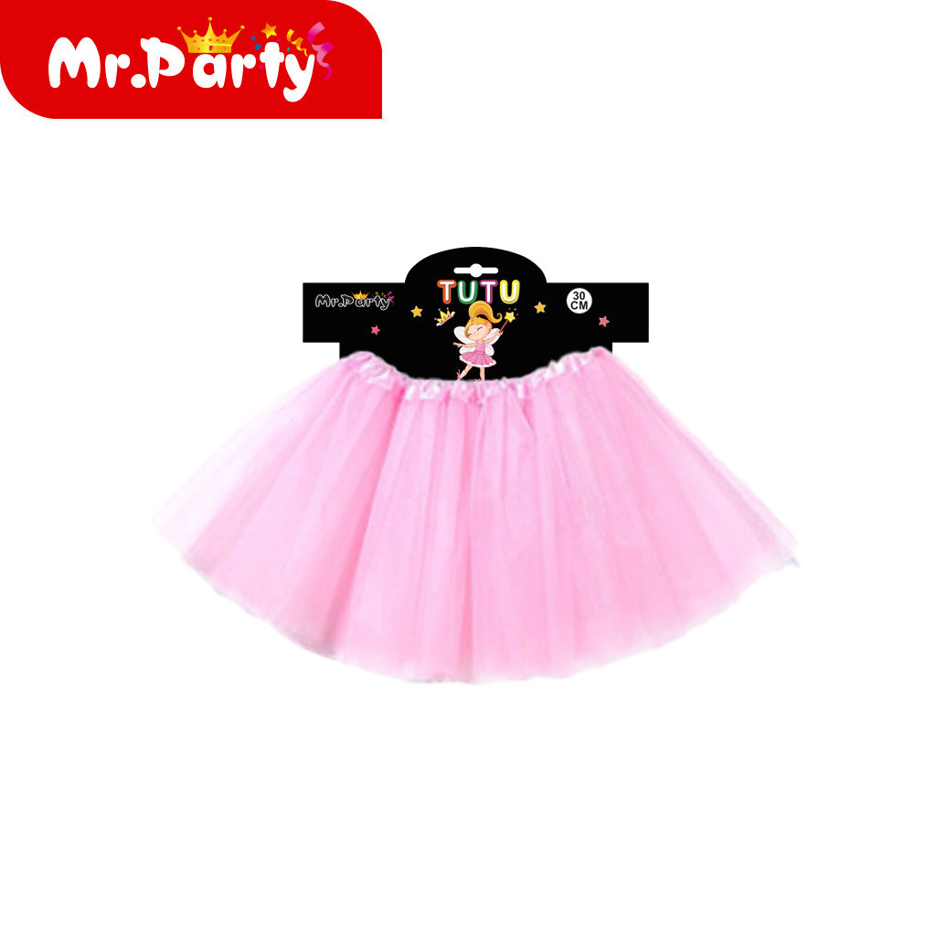 ✨ Falda Tutú de Tul para Niña 30cm 🌈 Ideal Cumple, Ballet, Disfraz y Fiesta 🎀 - Mayoreo 6 pzas