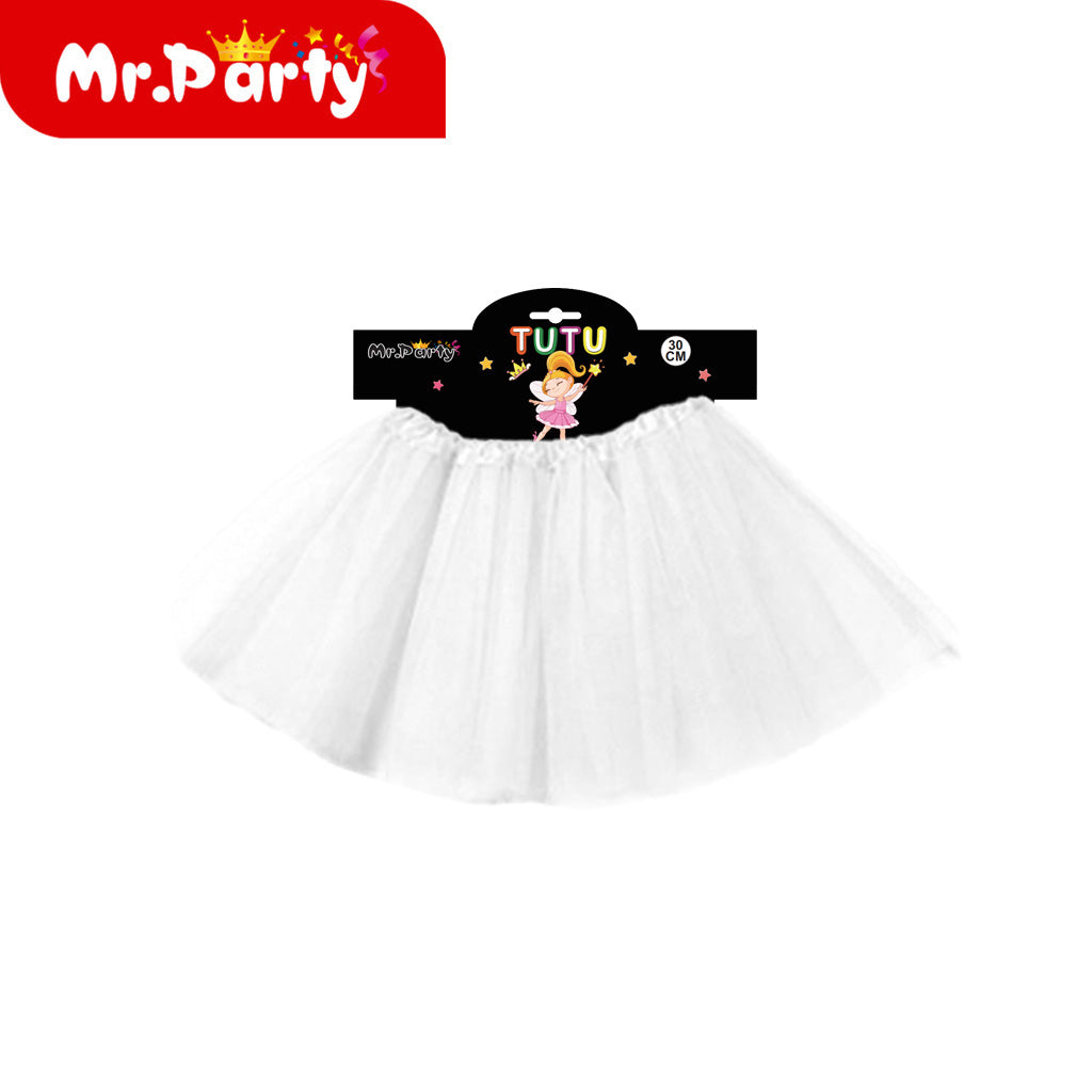 ✨ Falda Tutú de Tul para Niña 30cm 🌈 Ideal Cumple, Ballet, Disfraz y Fiesta 🎀 - Mayoreo 6 pzas