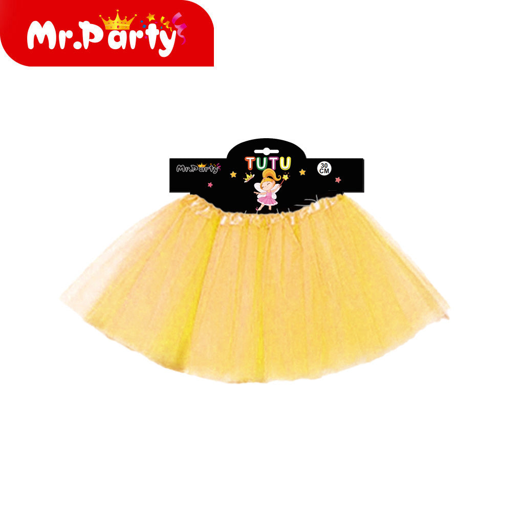 ✨ Falda Tutú de Tul para Niña 30cm 🌈 Ideal Cumple, Ballet, Disfraz y Fiesta 🎀 - Mayoreo 6 pzas