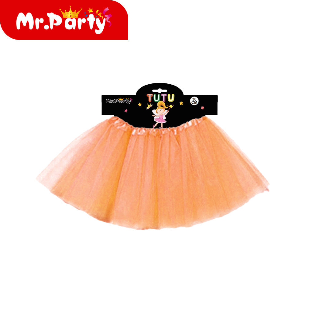 ✨ Falda Tutú de Tul para Niña 30cm 🌈 Ideal Cumple, Ballet, Disfraz y Fiesta 🎀 - Mayoreo 6 pzas