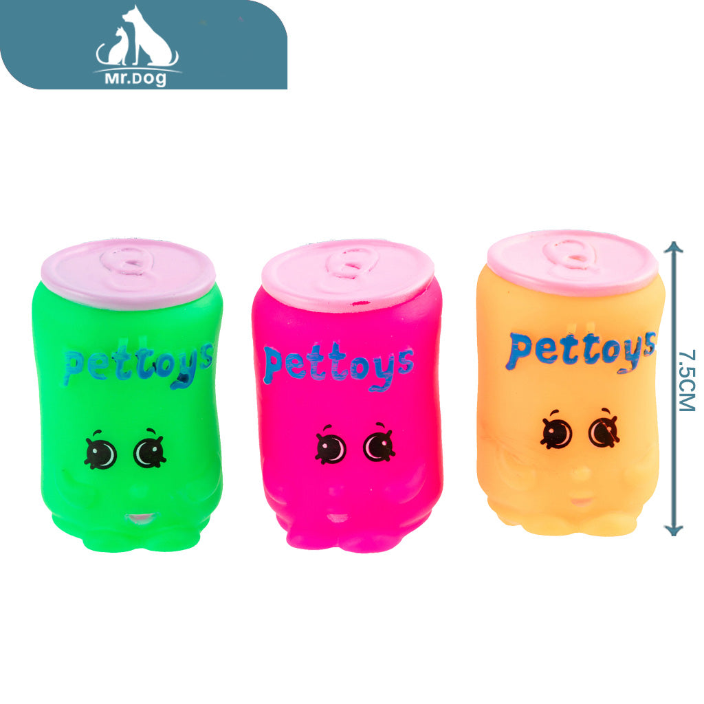 Juguete para mascota bebida morada 35 paq. con 12 pzas