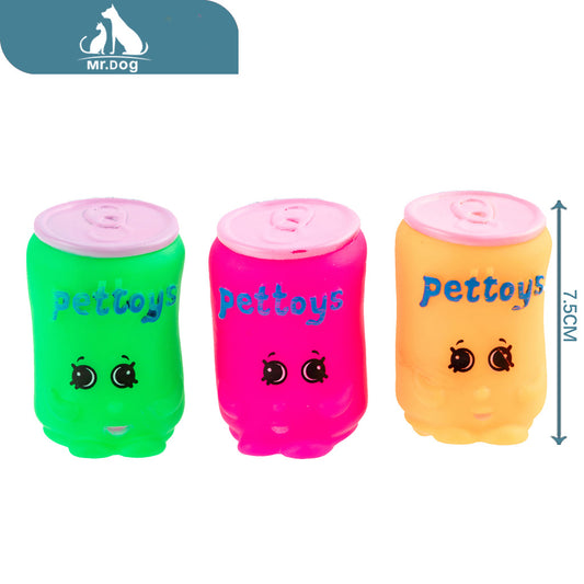 Juguete para mascota bebida morada 35 paq. con 12 pzas