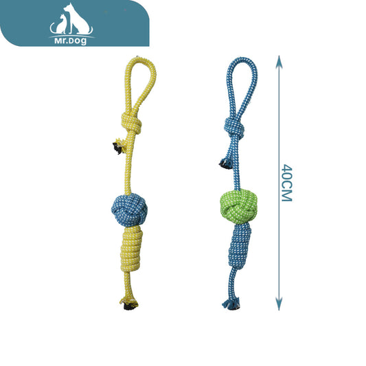 Juguete para mascota b028 bola de caramelo portátil 40 cm 90 g paq. con 12 pzas