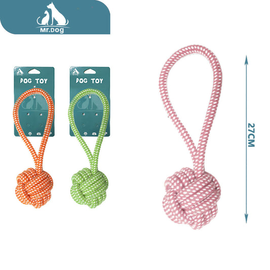 Juguete para mascota blks003 bola individual 27cm 100g paq. con 12 pzas