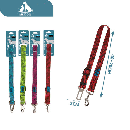 Correa seguridad de seguridad para coche q026 de 2,0 cm de sarga, 4070 cm paq. con 12 pzas