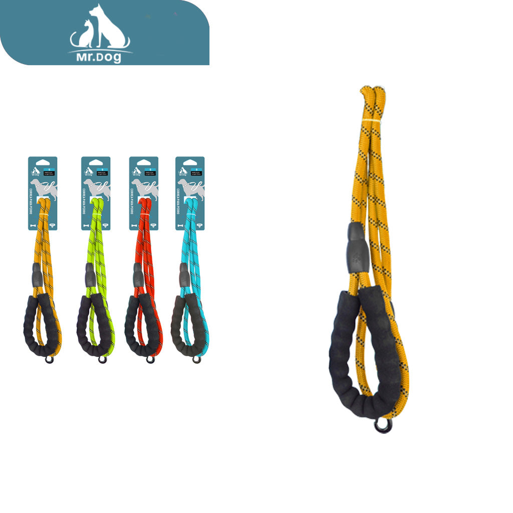 Correa de tracción de seda reflectante mango largo 0,6/1,50 paq. con 12 pzas