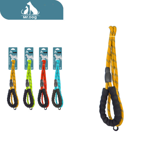 Correa de tracción de seda reflectante mango largo 0,6/1,50 paq. con 12 pzas