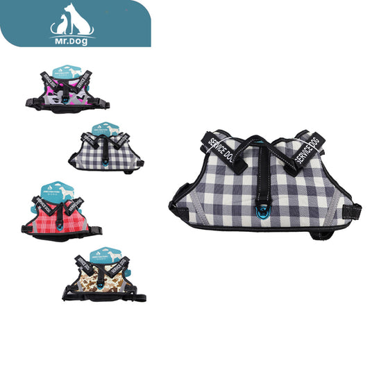 Arnés x9 arnés de pecho, camuflaje de cuatro colores, mediano paq. con 6 pzas