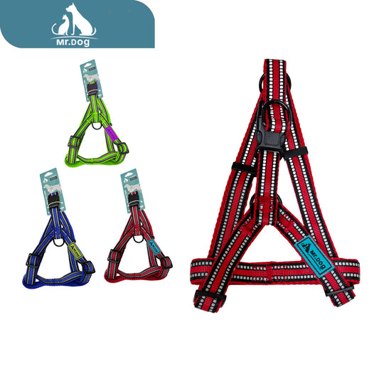 Arnés de pecho triangular tipo sándwich de 1,5 cm paq. con 12 pzas