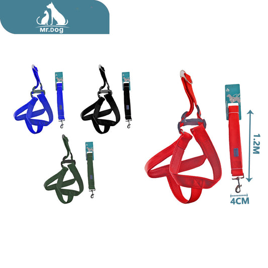 Set de Arnés y espalda de espuma de color sólido xl 4,0×120 cm paq. con 6 pzas