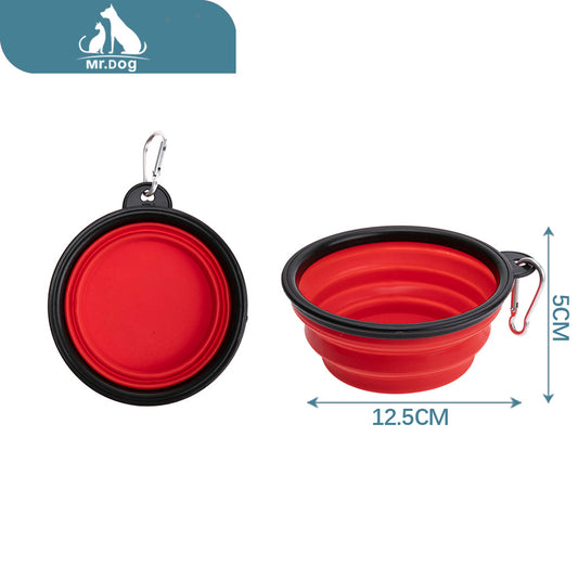 Juguete para mascota tazón plegable pequeño 12,5×5/350 ml paq. con 12 pzas