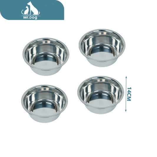 Plato para mascota de aluminio de 14 cm paq. con 12 pzas