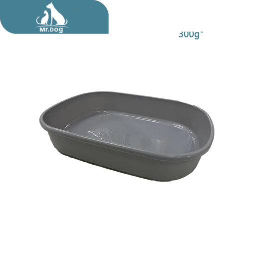 Plato para mascota especial: lavabo pequeño negro 41×31 x 9 cm, resina pp, 300 g paq. con 37 pzas