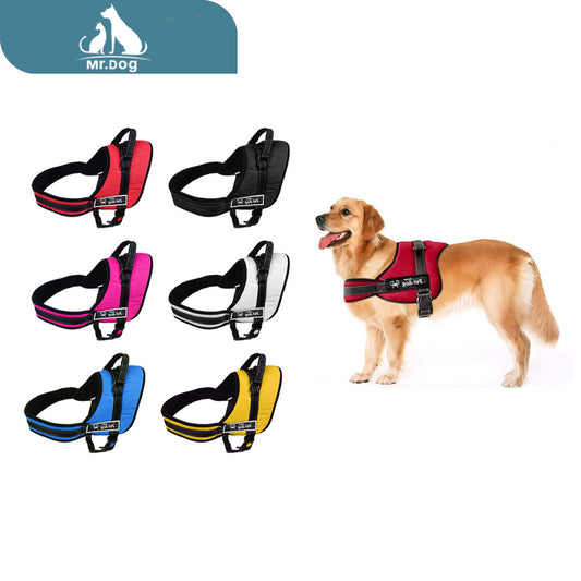 Arnés para perro k8 talla s color liso paq. con 6 pzas