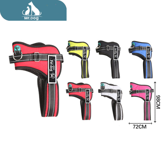 Arnés para perro k8 xl color liso paq. con 6 pzas
