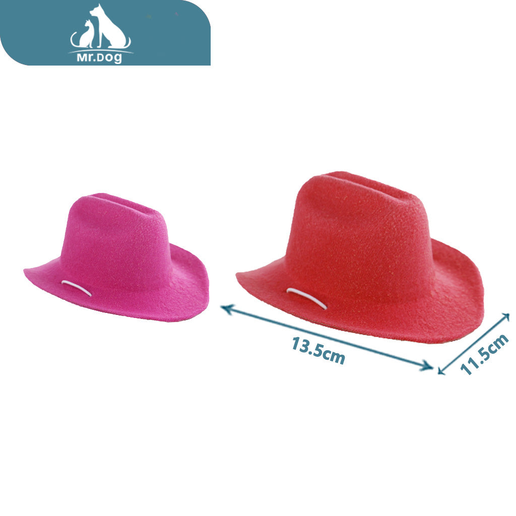 Adorno de vaquero de jazz 11,5×13,5 cm paq. con 12 pzas