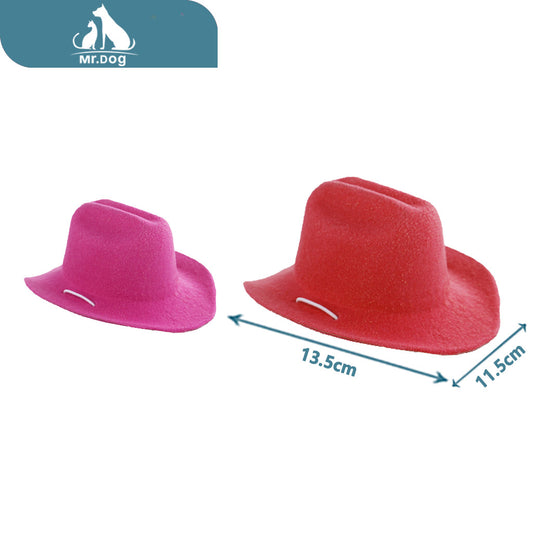 Adorno de vaquero de jazz 11,5×13,5 cm paq. con 12 pzas