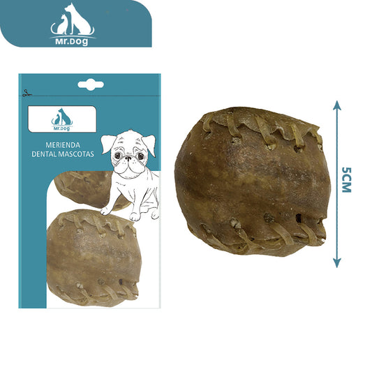 Hueso para mascota de sóftbol fbs60 color natural, 5 cm, 2 piezas, 5060 g paq. con 12 pzas