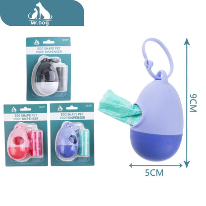 Dispensador de Bolsas para Popó Mr. Dog – Porta Bolsas de Paseo 🐾